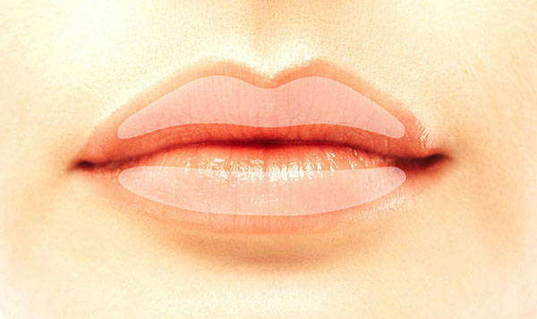 Wiederherstellung der Hydrobalance der Lippenschleimhaut. Wiederherstellung der Hydrobalance der Lippenschleimhaut.